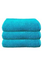 3 lü Paket Boya Tutmayan Mikrofiber El Yüz Spor Kuaför Havlusu 50X90 Cm - Görsel 11
