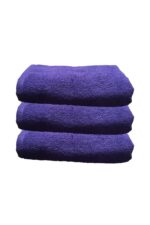 3 lü Paket Boya Tutmayan Mikrofiber El Yüz Spor Kuaför Havlusu 50X90 Cm - Görsel 19