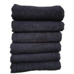 6Lı Paket Boya Tutmayan Mikrofiber El Yüz Spor Kuaför Havlusu 50X90 Cm