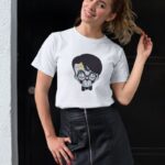 Erkek/Özel Baskılı Modern Fit %100 Pamuk Bisiklet Yaka T-Shirt