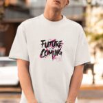 Özel Baskılı Modern Fit %100 Pamuk Bisiklet Yaka T-Shirt