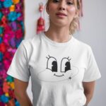 Unisex Erkek/Kadın Özel Baskılı Modern Fit %100 Pamuk Bisiklet Yaka T-Shirt