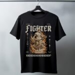 Oversize 24/1 Penye DTF Baskılı T-Shirt - DTF101