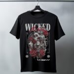 Oversize 24/1 Penye DTF Baskılı T-Shirt - DTF104