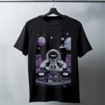 Oversize 24/1 Penye DTF Baskılı T-Shirt - DTF109