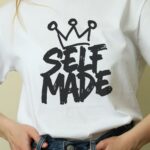 Oversize 24/1 Penye DTF Baskılı T-Shirt - DTF110