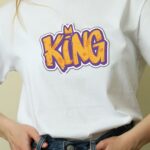 Oversize 24/1 Penye DTF Baskılı T-Shirt - DTF111