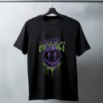 Oversize 24/1 Penye DTF Baskılı T-Shirt - DTF121