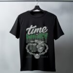Oversize 24/1 Penye DTF Baskılı T-Shirt - DTF133