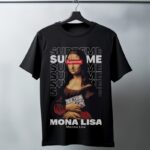 Oversize 24/1 Penye DTF Baskılı T-Shirt - DTF143