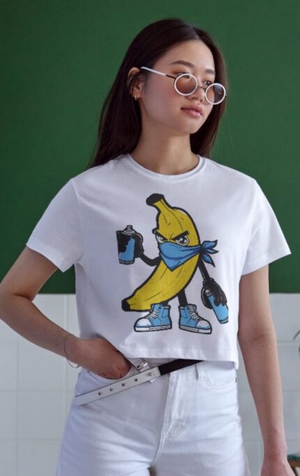 Oversize 24/1 Penye DTF Baskılı T-Shirt - DTF147