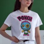 Oversize 24/1 Penye DTF Baskılı T-Shirt - DTF167