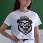 Oversize 24/1 Penye DTF Baskılı T-Shirt - DTF171