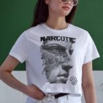 Oversize 24/1 Penye DTF Baskılı T-Shirt - DTF172