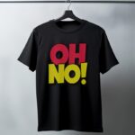 Oversize 24/1 Penye DTF Baskılı T-Shirt - DTF180