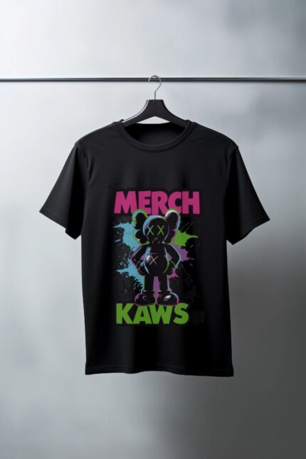 Oversize 24/1 Penye DTF Baskılı T-Shirt - DTF181