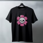 Oversize 24/1 Penye DTF Baskılı T-Shirt - DTF185
