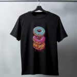 Oversize 24/1 Penye DTF Baskılı T-Shirt - DTF187