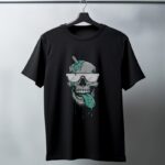 Oversize 24/1 Penye DTF Baskılı T-Shirt - DTF188