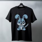 Oversize 24/1 Penye DTF Baskılı T-Shirt - DTF190