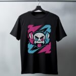 Oversize 24/1 Penye DTF Baskılı T-Shirt - DTF193