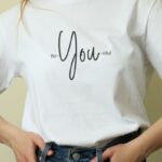 Oversize 24/1 Penye DTF Baskılı T-Shirt - DTF203