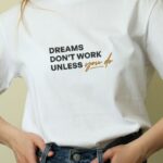 Oversize 24/1 Penye DTF Baskılı T-Shirt - DTF229