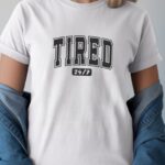 Oversize 24/1 Penye DTF Baskılı T-Shirt - DTF262