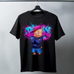 Özel Tasarım DTF Baskılı T-Shirt - DTF26