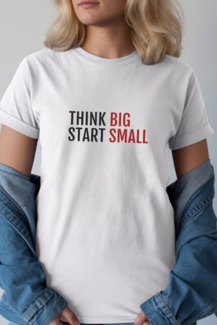 Oversize 24/1 Penye DTF Baskılı T-Shirt - DTF271