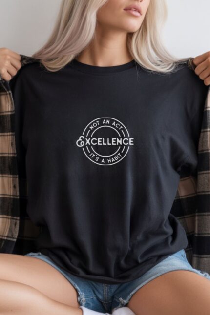 Oversize 24/1 Penye DTF Baskılı T-Shirt - DTF299
