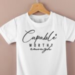 Oversize 24/1 Penye DTF Baskılı T-Shirt - DTF56