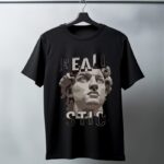 Oversize 24/1 Penye DTF Baskılı T-Shirt - DTF70
