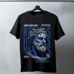 Oversize 24/1 Penye DTF Baskılı T-Shirt - DTF73