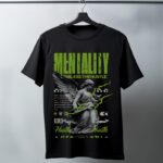 Oversize 24/1 Penye DTF Baskılı T-Shirt - DTF75
