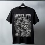 Oversize 24/1 Penye DTF Baskılı T-Shirt - DTF83