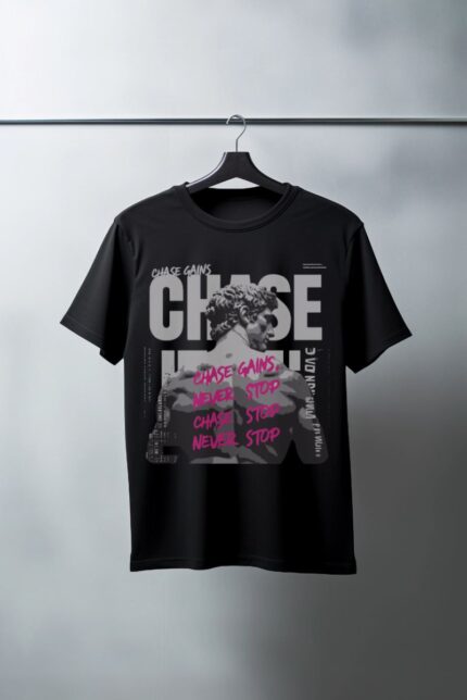 Oversize 24/1 Penye DTF Baskılı T-Shirt - DTF89