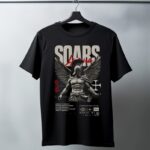 Oversize 24/1 Penye DTF Baskılı T-Shirt - DTF91