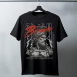 Oversize 24/1 Penye DTF Baskılı T-Shirt - DTF92
