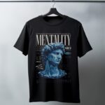 Oversize 24/1 Penye DTF Baskılı T-Shirt - DTF96