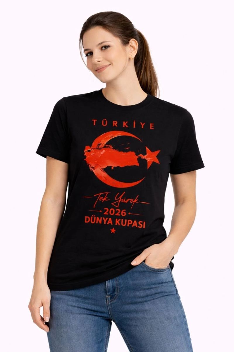 vlmrtr-10454_69d29c7b06893-70382927-sw853sh1280-3aucyo9j.jpg TÜRKİYE Ay Yıldız 2026 Dünya Kupasi Taraftar Forma T-Shirt - Siyah - Görsel 1