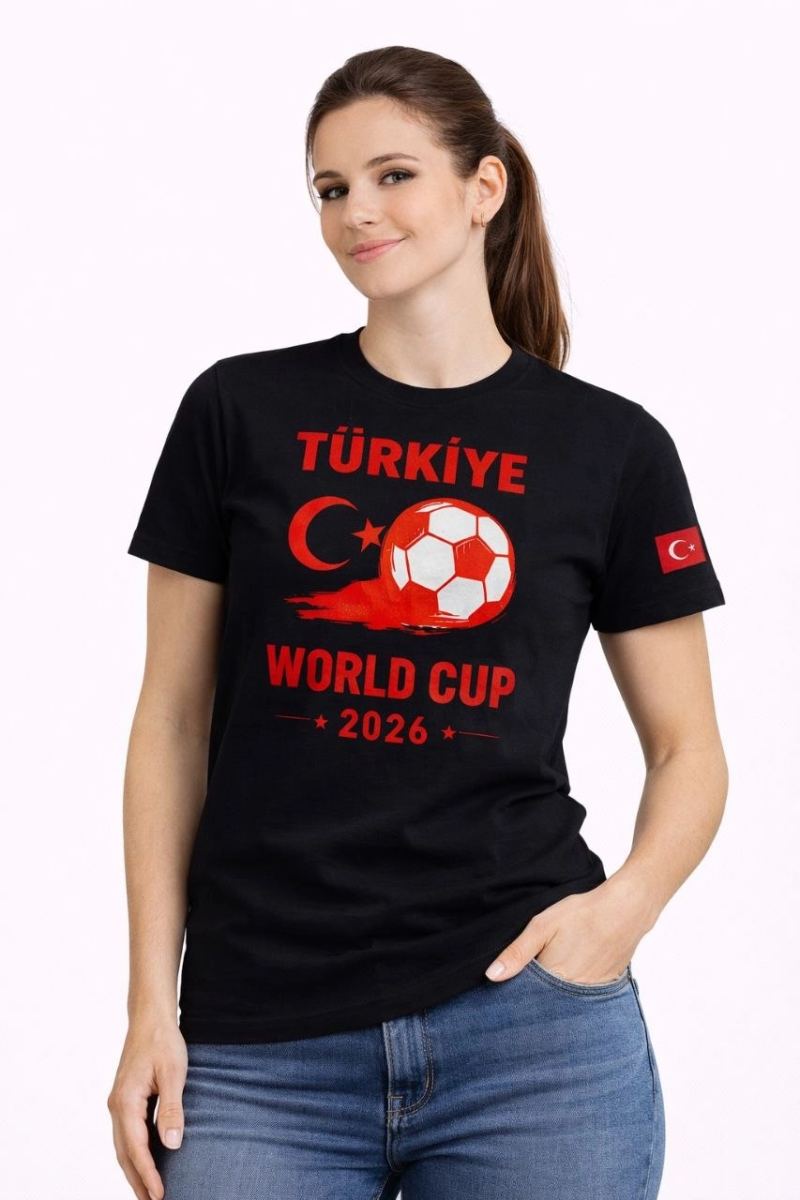 vlmrtr-10456_69d2a1848eb98-54739060-sw853sh1280-209kedml.jpg Türkiye World Cup 2026 Baskılı T-Shirt Futbol Temalı Forma T-Shirt - Siyah - Görsel 1