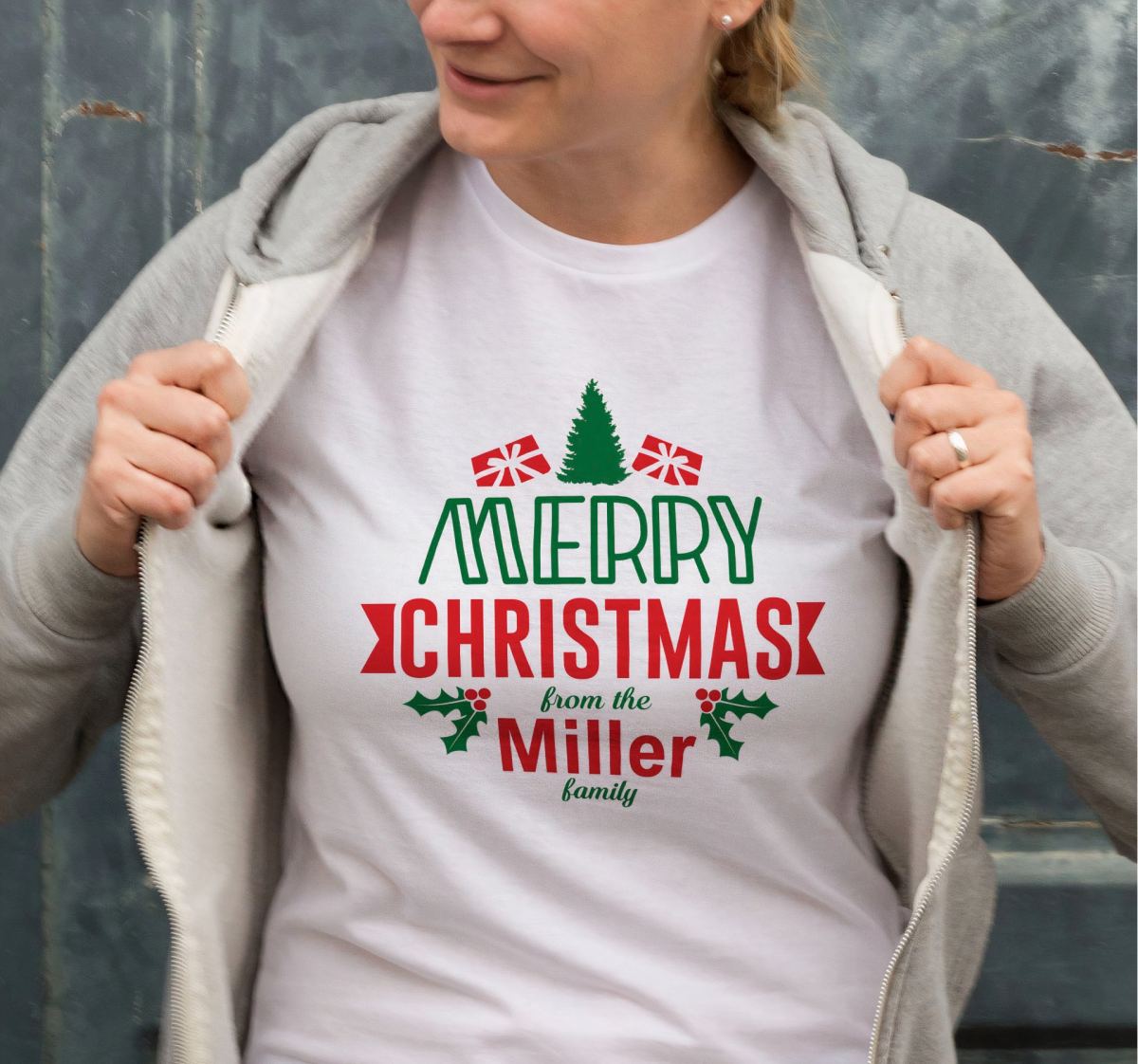 vlmrtr-10968_merry-christmas-from-the-miller-baskili-t-shirt-beyaz-54459613-3huy3dwk.jpg Yılbaşı Merry Christmas Miller Baskılı Oversize Bisiklet Yaka T-shirt - Beyaz - Görsel 1