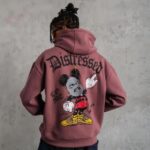 3 İplik Pamuklu Kapüşonlu Kanguru Cepli Sweatshirt Hoodie - Gül Kurusu