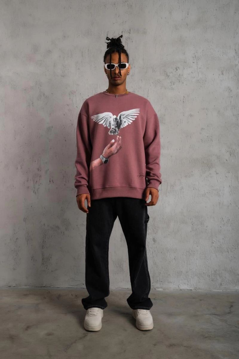 vlmrtr-2016_erkek-guvercin-baskili-sweatshirt-gul-kurusu-193983592-sw853sh1280-3l0saot4.jpg Erkek Güvercin Baskılı Bisiklet Yaka Sweatshirt 3 iplik pamuklu - Gül Kurusu - Görsel 1