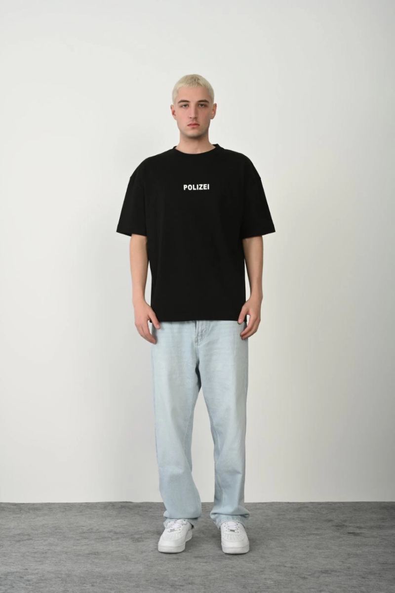 vlmrtr-4061_unisex-baskili-bisiklet-yaka-oversize-t-shirt-siyah-57633525-sw853sh1280-1frzmxpu.jpg Erkek Baskılı T-Shirt Kısa Kol Bisiklet Yaka Rahat Kalıp Tişört - Siyah - Görsel 1