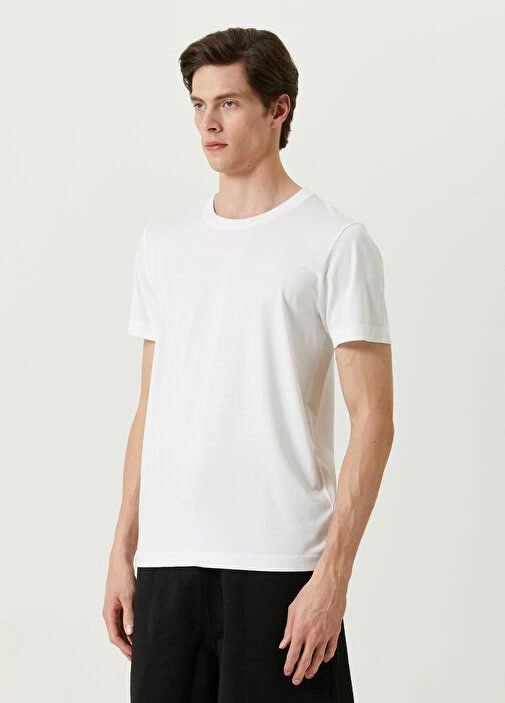 vlmrtr-4196_unisex-basic-bisiklet-yaka-regular-t-shirt-beyaz-29406125-sw505sh703-n5cze3jv.jpg ERKEK Tişört Basic Bisiklet Yaka Regular Kısa kol T-Shirt - Beyaz - Görsel 1