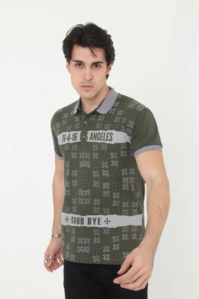 vlmrtr-4558_erkek-yakali-slim-fit-baskili-t-shirt-haki-92645956-sw853sh1280-1beas05j.jpg Erkek Polo Yaka tişört Slim Fit Baskılı Kısa kol T-Shirt - Haki - Görsel 1