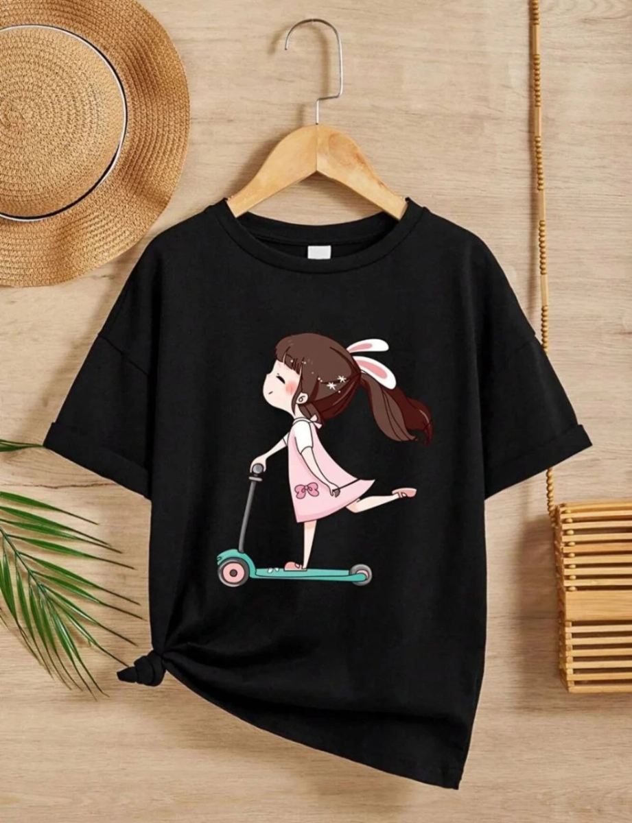 vlmrtr-4872_cocuk-unisex-baskili-t-shirt-siyah-2581042-sw982sh1280-3fsmqmii.jpg Kız Çocuk Bisiklet Yaka Baskılı T-Shirt - Siyah - Görsel 1