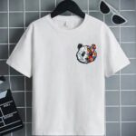Unisex Çocuk Baskılı T-Shirt - Beyaz